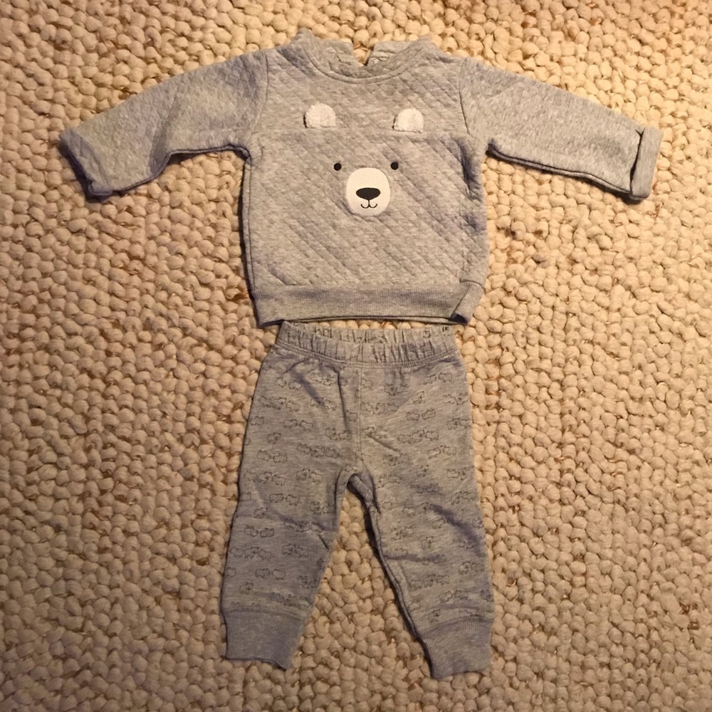 Baby Carters sweatshirt sweatpants set